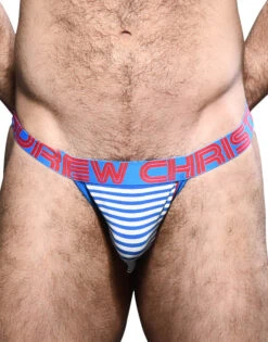 Andrew Christian Hampton Stripe Jock W/ Almost Naked 92299