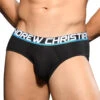 Andrew Christian Active Shape Brief W/ Bubble Butt Shaping Pads 92325 1 Andrew Christian Active Shape Brief W/ Bubble Butt Shaping Pads 92325 -Smooth Men Wear Store Dec 92325Brief Black01