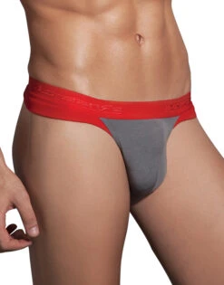 Doreanse Men's Warrior Thong 1258 -Smooth Men Wear Store Doreanse 1258 Grey B 1