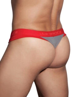 Doreanse Men's Warrior Thong 1258 -Smooth Men Wear Store Doreanse 1258 Grey B 2