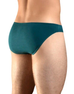 Doreanse Men's Hang Loose Bikini Brief 1281 -Smooth Men Wear Store Doreanse 1281 Emerald B 2