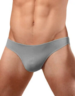 Doreanse Men's Hang Loose Bikini Brief 1281 -Smooth Men Wear Store Doreanse 1281 Grey B 2