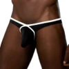 Doreanse Loop Thong 1332 -Smooth Men Wear Store Doreanse 1332 Black B 1