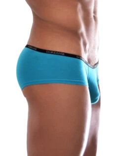 Doreanse Naked Cotton Modal Mini Trunk 1781 -Smooth Men Wear Store Doreanse 1781 Turquoise B 2
