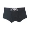 Emporio Armani Stretch Cotton Trunk 110852 -Smooth Men Wear Store EA 110852 Black FLAT