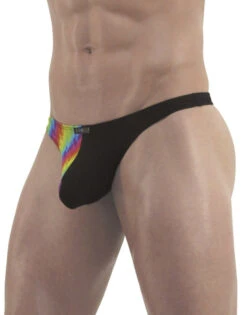 Ergo Wear X3D Original Thong EW0755 -Smooth Men Wear Store ErgoWear EW0755 Rainbow B 3