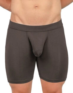 Obviously EliteMan 6 Inch Boxer Brief F09 -Smooth Men Wear Store F09 1B Front