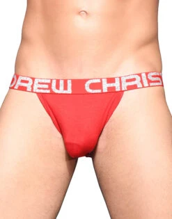 Andrew Christian Almost Naked Bamboo Jock 91896 -Smooth Men Wear Store Feb 91896Jock Red01