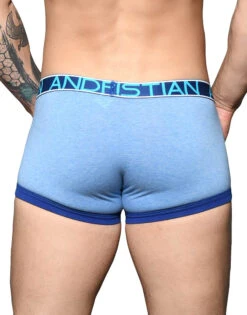 Andrew Christian Fly Tagless Boxer W/ Almost Naked 92363 -Smooth Men Wear Store Feb 92363Boxer Blue05