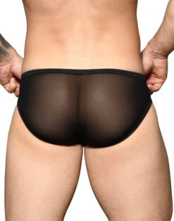 Andrew Christian Boy Brief Mesh 3-Pack W/ Almost Naked 92365 -Smooth Men Wear Store Feb 92365Brief Black05