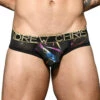 Andrew Christian Metallic Eclipse Brief W/ Almost Naked 92381 -Smooth Men Wear Store Feb 92381Brief01