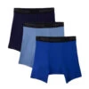 Fruit Of The Loom 3 Pack Breathable Assorted Color Boxer Brief BM3P76C -Smooth Men Wear Store Fruit of the Loom BM3P76C Assorted FLAT
