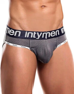 Intymen Swinger Jockstrap INE018 -Smooth Men Wear Store G4A0269intymen ine018 jockstrap grey A2