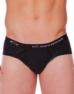 Go Softwear Super Padded Boy Brief 2721 -Smooth Men Wear Store Go Softwear 2721 Black B 2