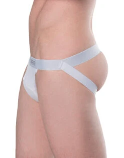 Go Softwear Sculpt Jock With Padded Front 2749 -Smooth Men Wear Store Go Softwear 2749 White B 2