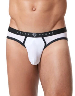 Gregg Homme Room-Max Brief 152703 -Smooth Men Wear Store Gregg Homme 152703 White B 1