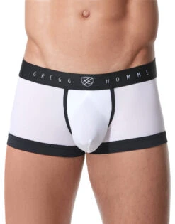 Gregg Homme Room-Max Boxer Brief 152705 -Smooth Men Wear Store Gregg Homme 152705 White B 1