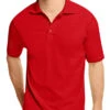 Hanes Men X-Temp Polo 42X0 -Smooth Men Wear Store Hanes 42X0 DeepRed T