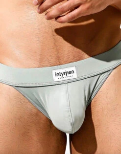 Intymen Obscene Bikini Comfortable Underwear INI029 -Smooth Men Wear Store Intymen INI029 Green B 1