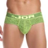 JOR Pop Brief 0828 -Smooth Men Wear Store JOR 0828 Green B 2