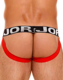 JOR Match Jockstrap 1719 9 JOR Match Jockstrap 1719 -Smooth Men Wear Store JOR 1719 Red 2
