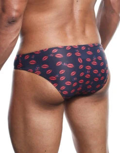 Joe Snyder Bikini Classic Prints JS01 -Smooth Men Wear Store JS01 LipsB