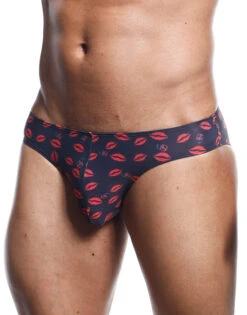 Joe Snyder Bikini Classic Prints JS01 -Smooth Men Wear Store JS01 LipsS