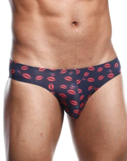 Joe Snyder Bikini Classic Prints JS01 -Smooth Men Wear Store JS01 LipsS1