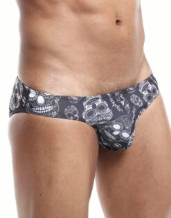 Joe Snyder Bikini Classic Prints JS01 -Smooth Men Wear Store JS01 Skulls