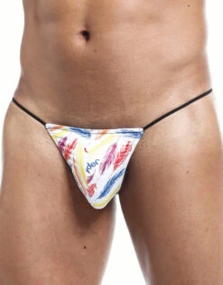 Joe Snyder G-String Prints JS02 -Smooth Men Wear Store JS02 Feathers