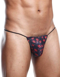 Joe Snyder G-String Prints JS02 -Smooth Men Wear Store JS02 Lips4
