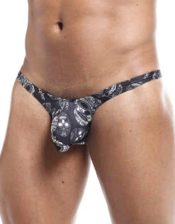 Joe Snyder Bulge Thong Prints JSBUL02 -Smooth Men Wear Store JSBUL02 Skulls