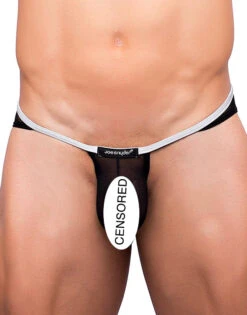 Joe Snyder Sock It Bikini JSSK01 -Smooth Men Wear Store JSSK01 BLACKMESH1