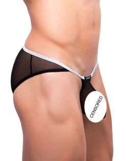 Joe Snyder Sock It Bikini JSSK01 -Smooth Men Wear Store JSSK01 BLACKMESH3