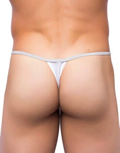 Joe Snyder Sock It Thong JSSK03 -Smooth Men Wear Store JSSK03 WHITEMESH3