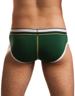Jack Adams Men's Cross Train Briefs 401-167 -Smooth Men Wear Store Jack Adams 401 167 Cascadian Green B 2