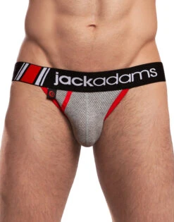 Jack Adams Nano Jock 401-254 -Smooth Men Wear Store Jack Adams 401 254 Heather Grey B 1