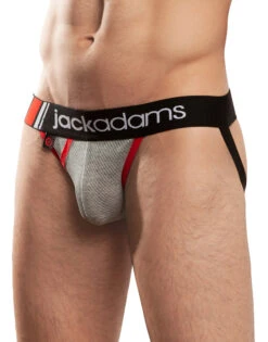 Jack Adams Nano Jock 401-254 -Smooth Men Wear Store Jack Adams 401 254 Heather Grey B 2