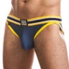 Jack Adams Elliptical Cotton Jock Brief Underwear 401-256 -Smooth Men Wear Store Jack Adams 401 256 Denim B 1