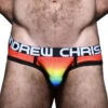Andrew Christian Pride Mesh Brief W/ Almost Naked 92342 -Smooth Men Wear Store Jan 92342Brief01