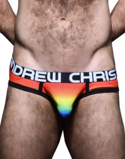 Andrew Christian Pride Mesh Brief W/ Almost Naked 92342