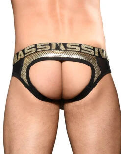 Andrew Christian MASSIVE Golden Mesh Jock 92356 -Smooth Men Wear Store Jan 92356Jock05 001