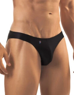 Joe Snyder Men's Solid Bikini Underwear JS01 -Smooth Men Wear Store Joe Snyder JS01 Black B 2