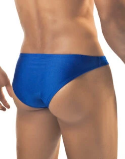 Joe Snyder Men's Solid Bikini Underwear JS01 -Smooth Men Wear Store Joe Snyder JS01 Royal Blue B 1