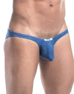 Joe Snyder Men's Bulge Natural "Push Up And Out" Effect Bikini JSBUL04 -Smooth Men Wear Store Joe Snyder JSBUL04 Blue Denim B 1 1e3bf424 5eb5 4886 8aea 110ffddf451c