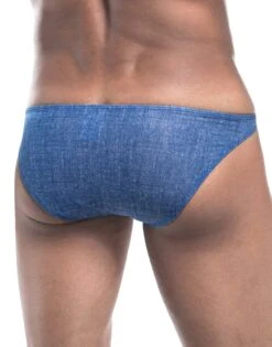 Joe Snyder Men's Bulge Natural "Push Up And Out" Effect Bikini JSBUL04 -Smooth Men Wear Store Joe Snyder JSBUL04 Blue Denim B 2 0c0b018f c5df 420c a04e e5bc0cbb0dc3