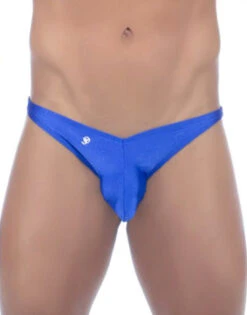 Joe Snyder Men's MaxiBulge Bikini JSMBUL01 -Smooth Men Wear Store Joe Snyder JSMBUL01 Royal B 1