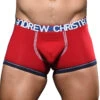 Andrew Christian Almost Naked Cotton Boxer 92047 -Smooth Men Wear Store Jul 92047Boxers Red01