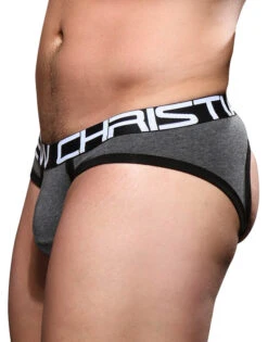 Andrew Christian Show-It Locker Room Jock 92088 -Smooth Men Wear Store Jul 92088Jock Charcoal03