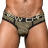 Andrew Christian Glam Stripe Brief W/ Almost Naked 92098 -Smooth Men Wear Store July 92098Brief06